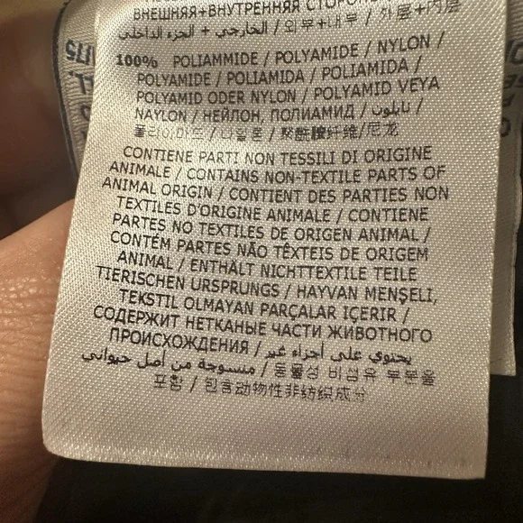 Moncler Maya Giubbotto Green Camo Coat Boys 6 Green Zip Up Down Feather Jacket - Picture 16 of 16